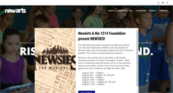Desktop Screenshot of newarts.org